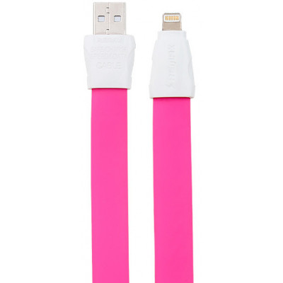 Кабель USB - Lightning Remax FullSpeed Data Line 2, розовый