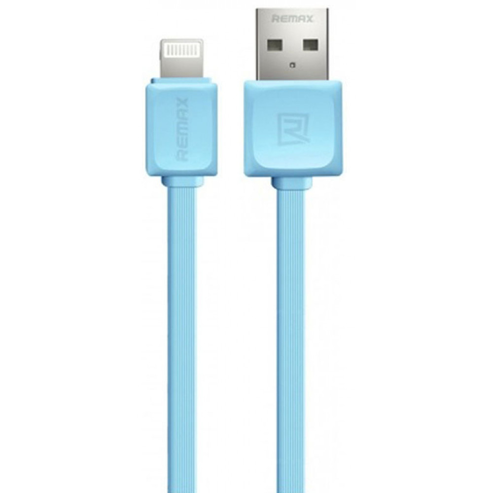 Кабель USB - Lightning Remax Fast Data RC-008i 1М, синий