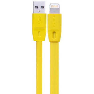 Кабель USB - Lightning Remax RC-001i 2M, желтый