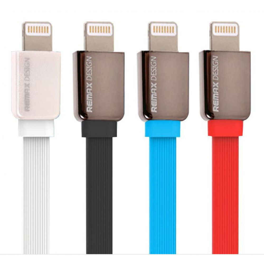 Кабель USB - Lightning Remax KingKong Safe-Charge (с запахом) 1М, черный