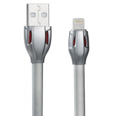 Кабель USB - Lightning Remax Laser Data Cable RC-035i, серый