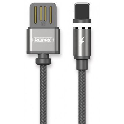 Кабель USB - Lightning магнитный Remax Gravity Series RC-095i, серый