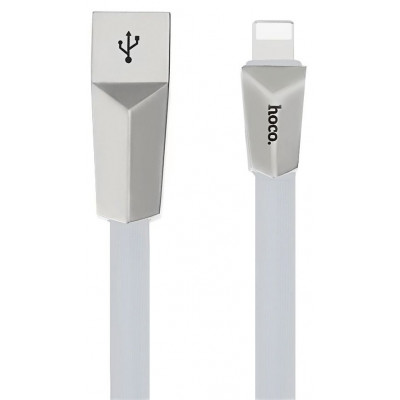 Кабель USB - Lightning hoco. X4 ZINC 1.2M, белый