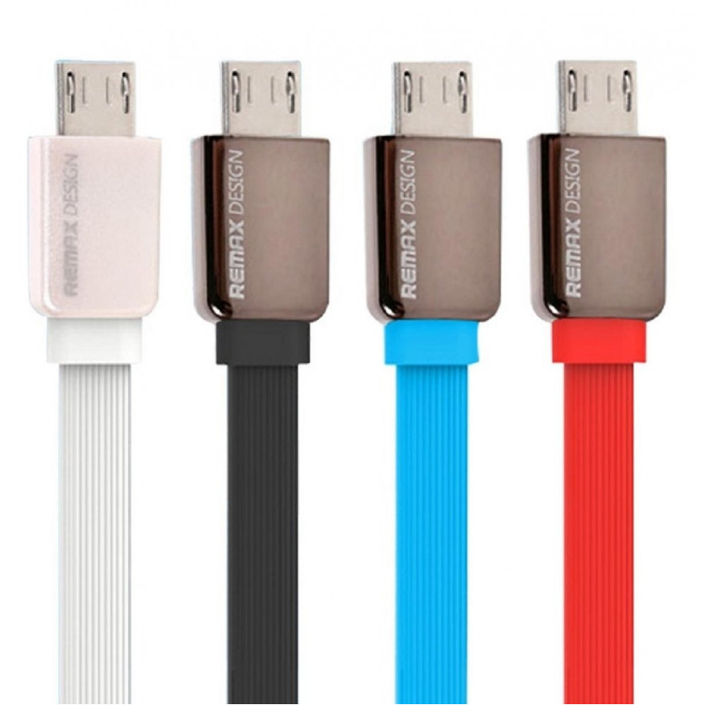 Кабель USB - Micro USB Remax KingKong Safe-Charge (с запахом) 1М, красный