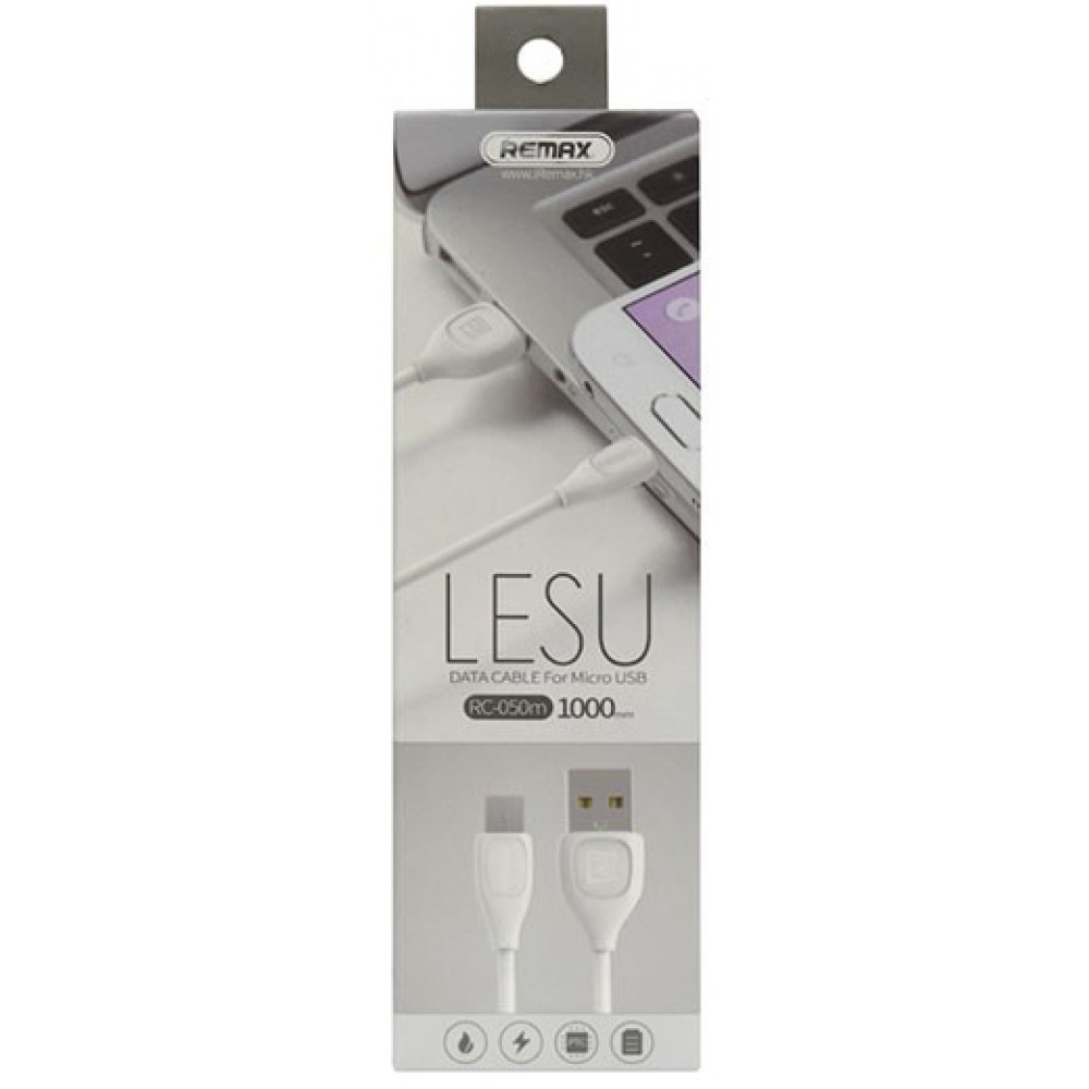 Кабель Micro USB Remax LESU RC-050m, белый