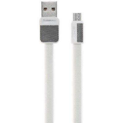 Кабель USB - Micro USB Remax Platinum Metal RC-044m 1M, белый