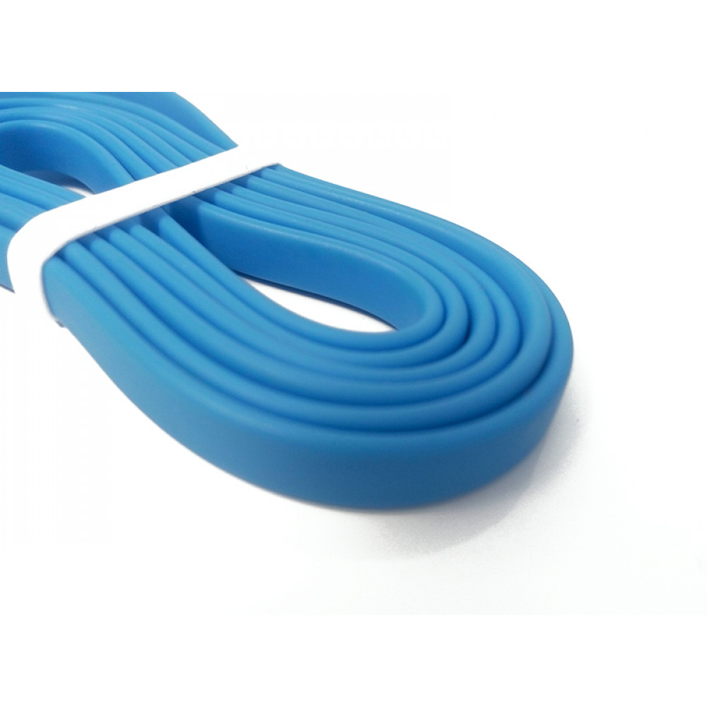 Кабель USB - TYPE-C hoco. X5 Bamboo 1M, синий