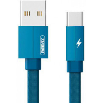 Кабель USB - TYPE-C Remax RC-094a, синий