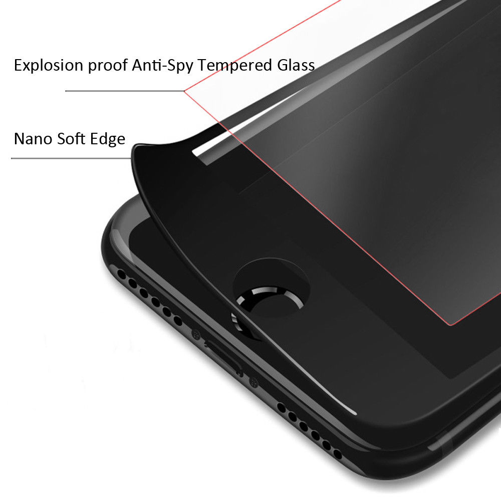 Защитное стекло 3D REMAX Caesar Tempered Glass для iPhone 6/ 6S черное