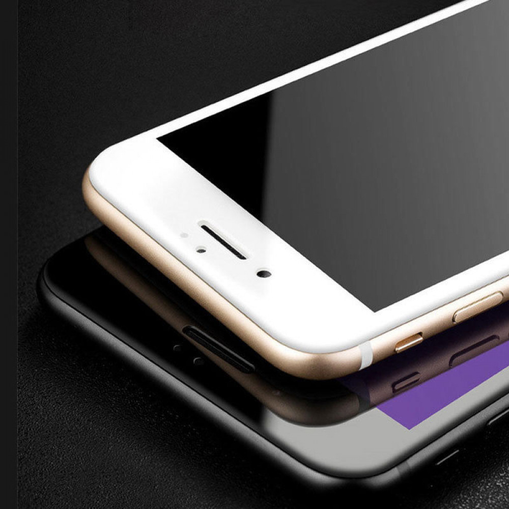 Защитное стекло 3D REMAX Caesar Tempered Glass для iPhone 7 белое