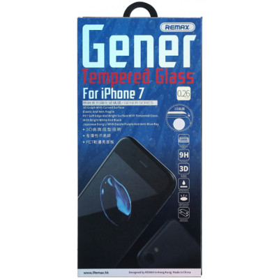 Защитное стекло 3D Remax Gener для iPhone 7/ 8 белое