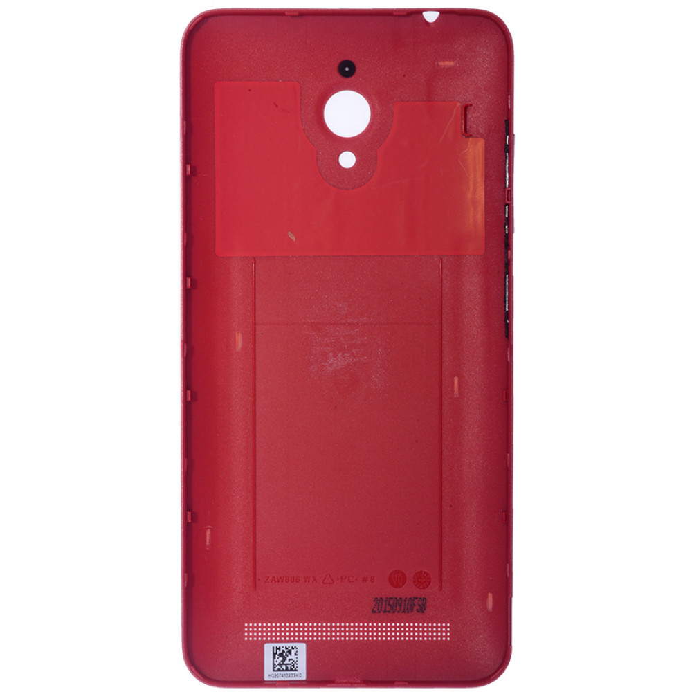 Задняя крышка для Asus Zenfone Go (ZC500TG) красная