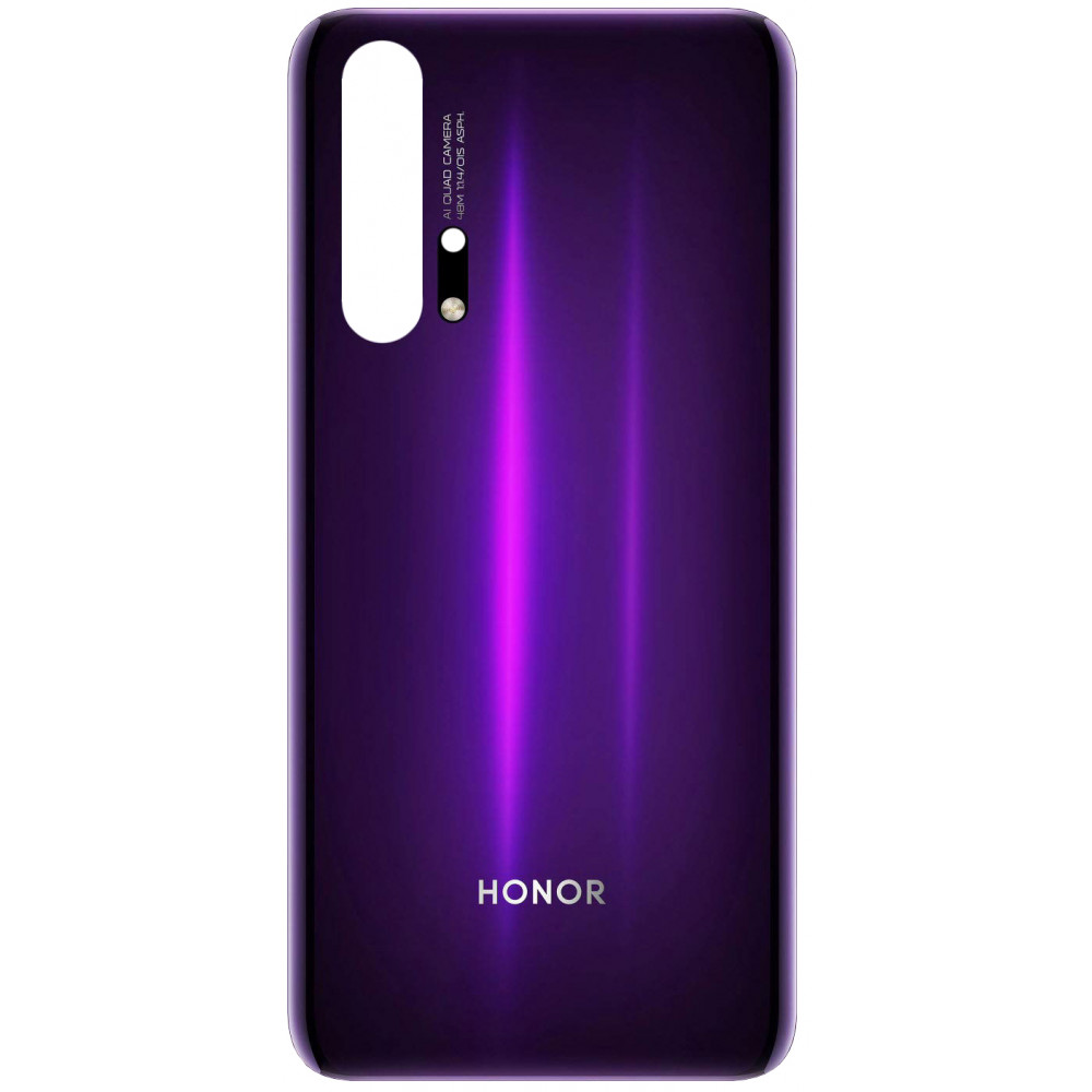 Задняя крышка для Huawei Honor 20 Pro, мерцающий черно-фиолетовый