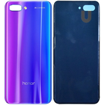 Задняя крышка для Huawei Honor 10, мерцающий синий