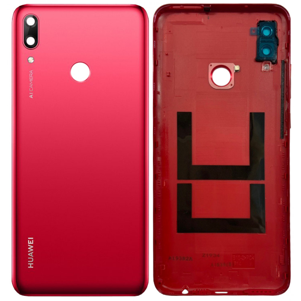 Задняя крышка для Huawei P Smart (2019), красная