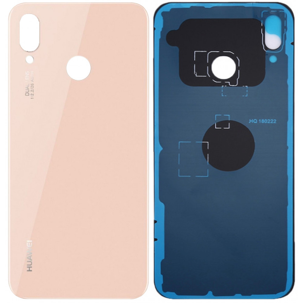 Задняя крышка для Huawei P20 Lite (2018) / Nova 3E, розовая