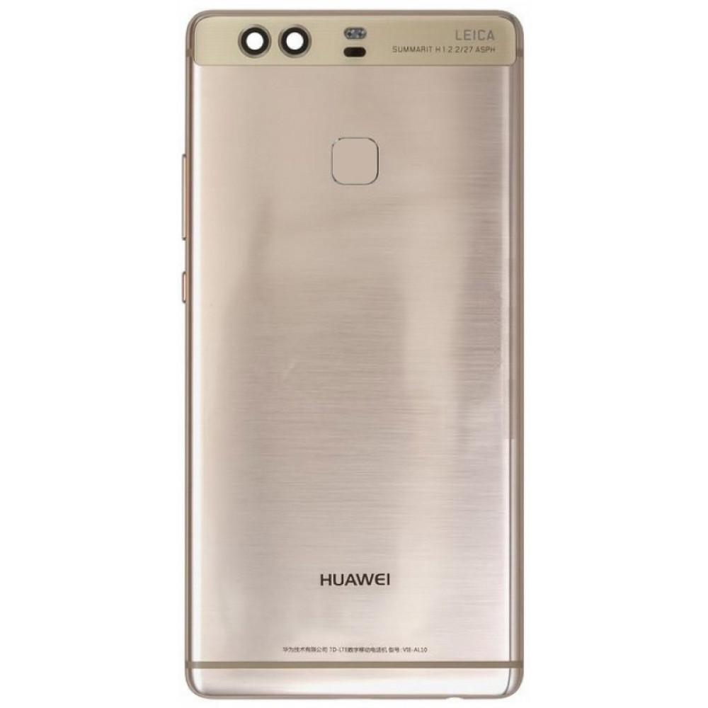 Задняя крышка для Huawei P9 Plus (2017) в сборе с датчиком отпечатка, золото