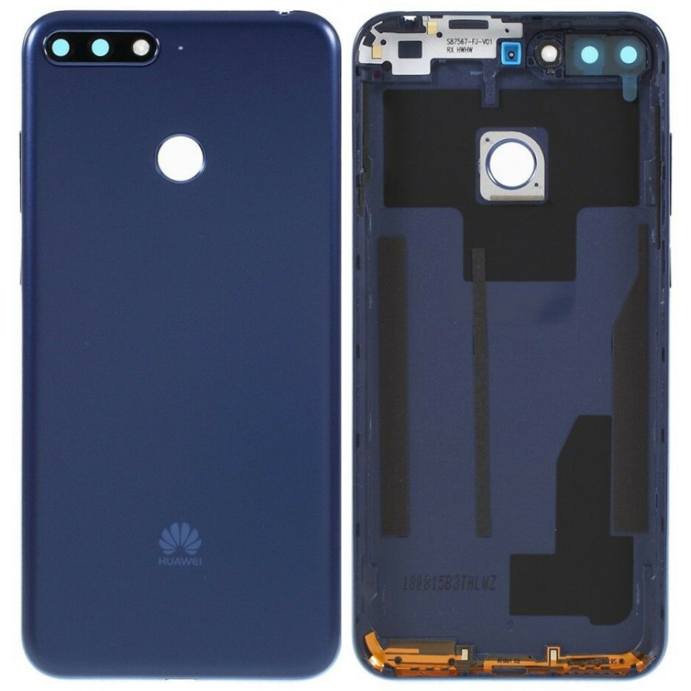 Задняя крышка для Huawei Y6 / Y6 Prime (2018), синяя