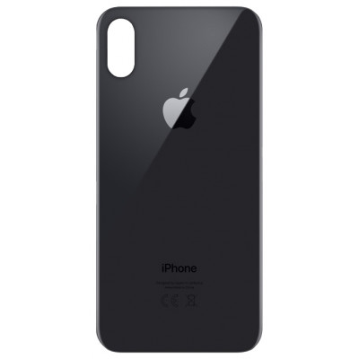 Задняя накладка для iPhone X Black