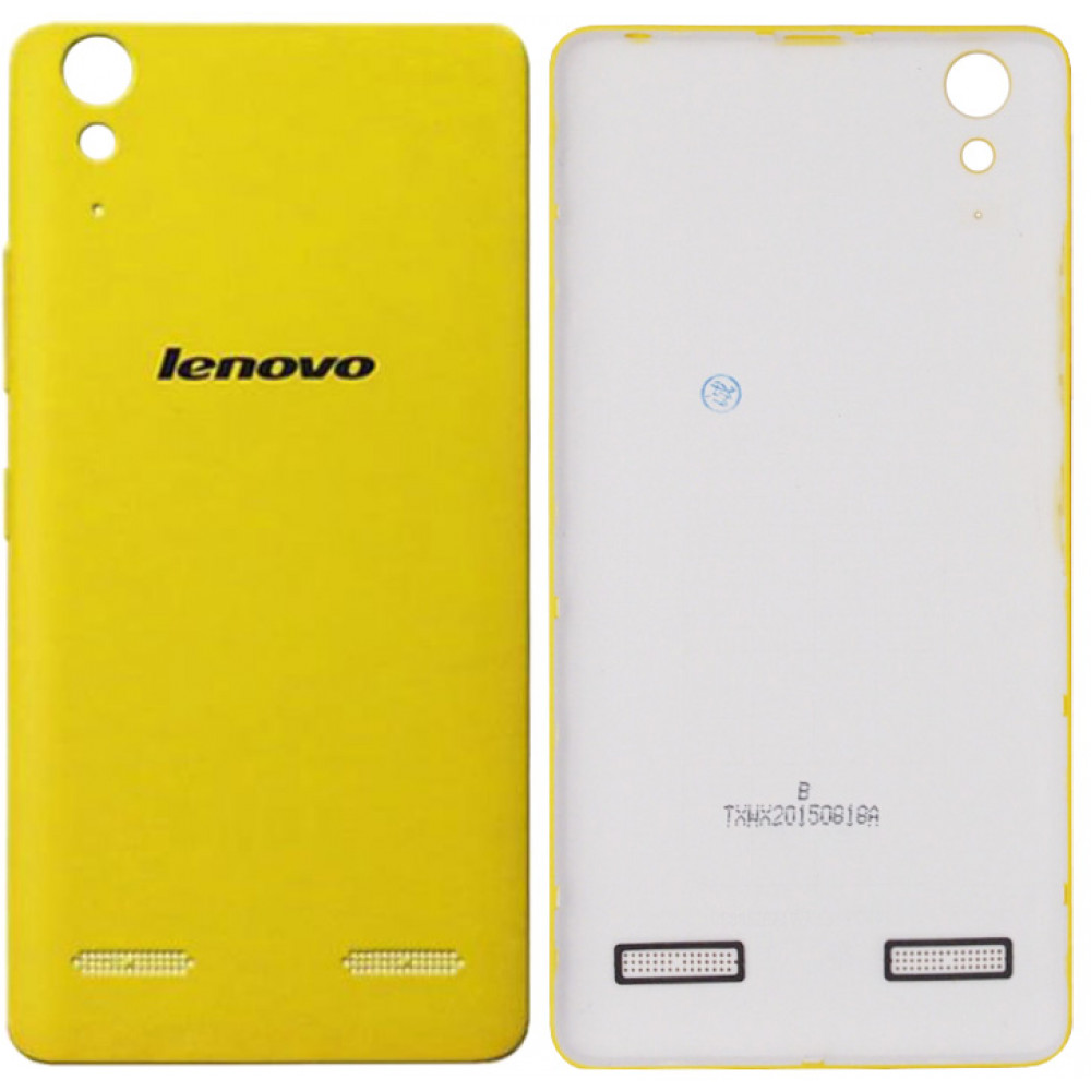 Задняя крышка для Lenovo K3, желтая