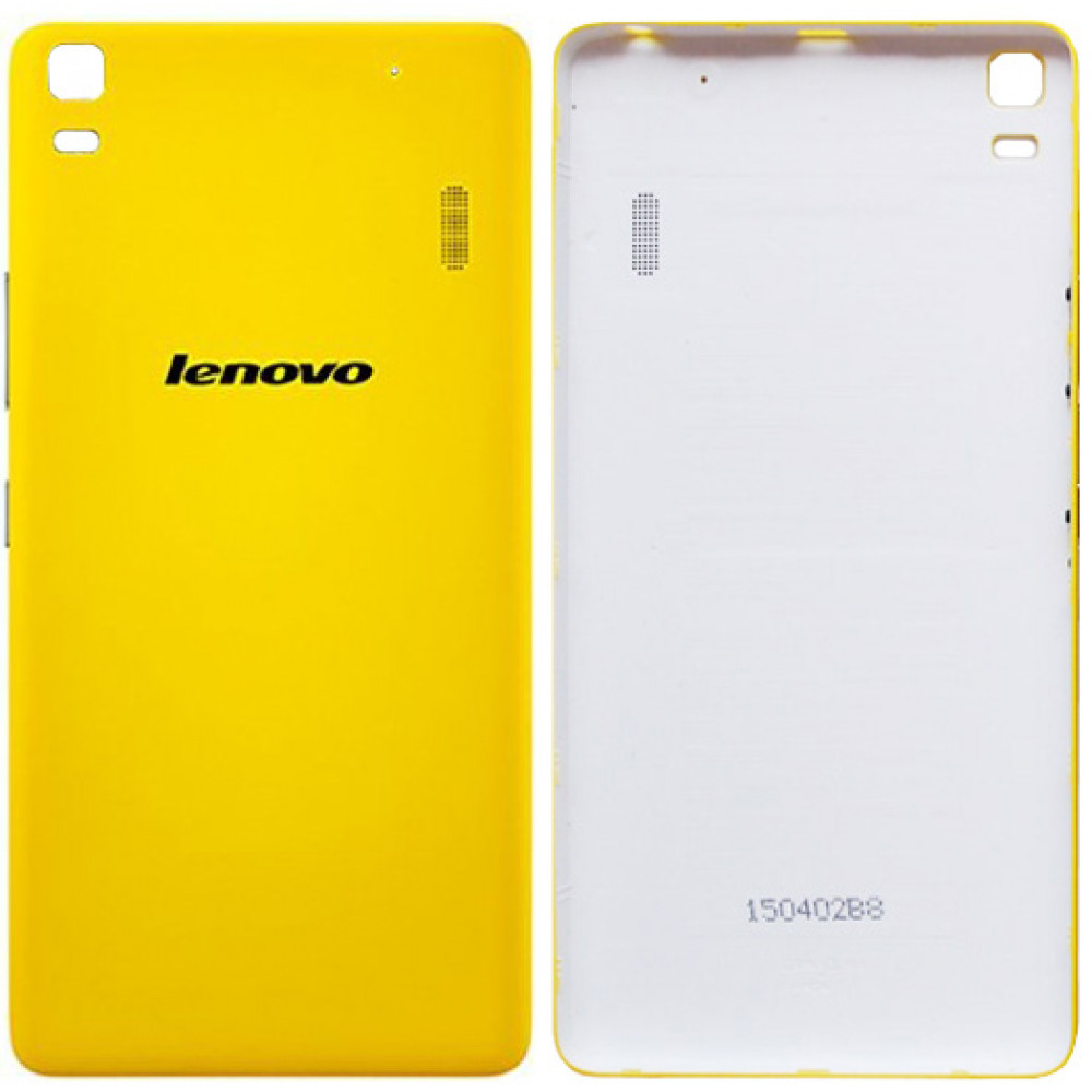 Задняя крышка для Lenovo K3 Note, желтая
