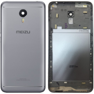 Задняя крышка для Meizu M3 Note (L681h) серая