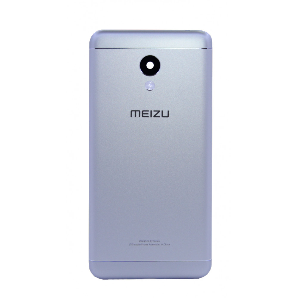 Задняя крышка для Meizu M3s mini серебряная