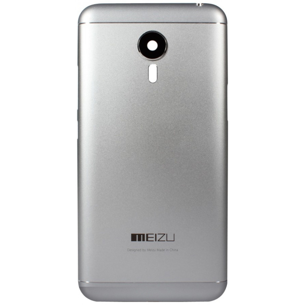 Задняя крышка для Meizu MX5 серебряная