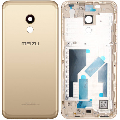Задняя крышка для Meizu Pro 6 золотая