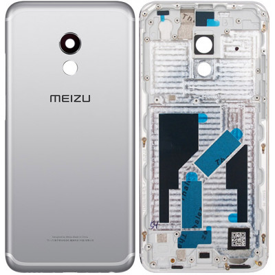 Задняя крышка для Meizu Pro 6 серебро