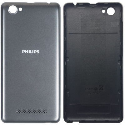 Задняя крышка для Philips Xenium S326 серая