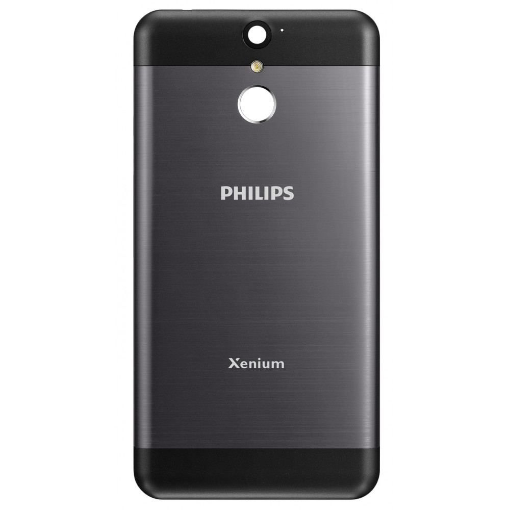 Задняя крышка для Philips Xenium X588 черная