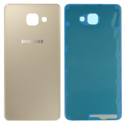Задняя крышка для Samsung Galaxy A5 (A510 2016) золотая