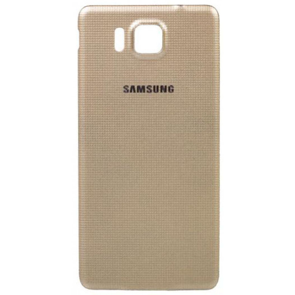 Задняя крышка для Samsung Galaxy Alpha (G850) золотая