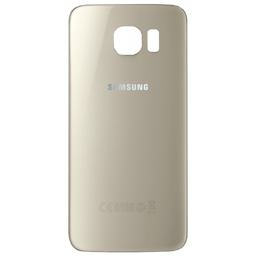 Задняя крышка для Samsung Galaxy S6 Edge золотая