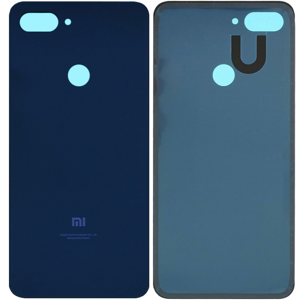 Задняя крышка для Xiaomi Mi8 Lite, синяя