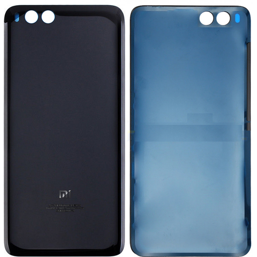 Задняя крышка для Xiaomi Mi Note 3 (стекло) Black