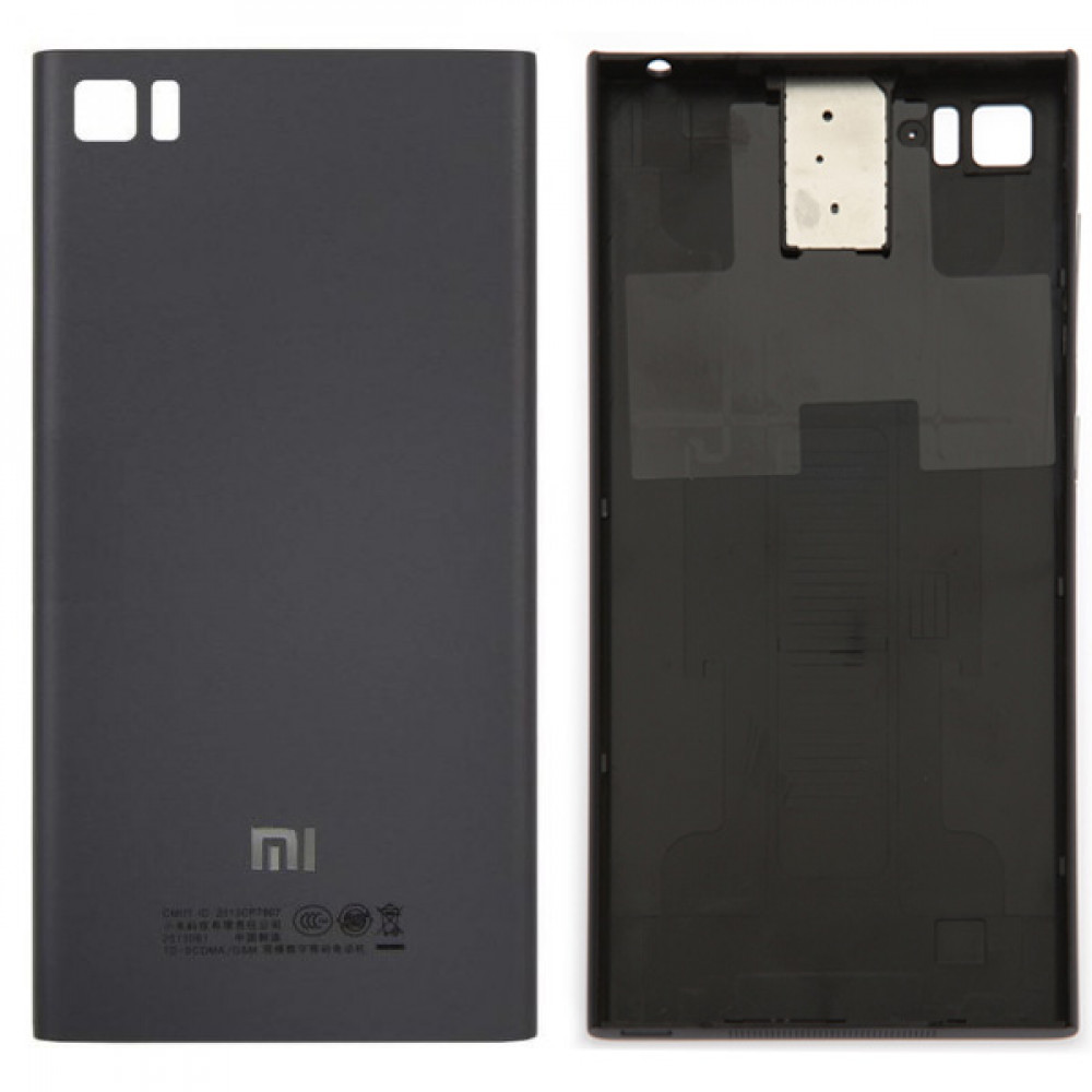 Задняя крышка для Xiaomi Mi3 черная