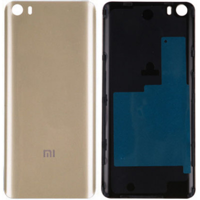 Задняя крышка для Xiaomi Mi5 (стекло) Gold