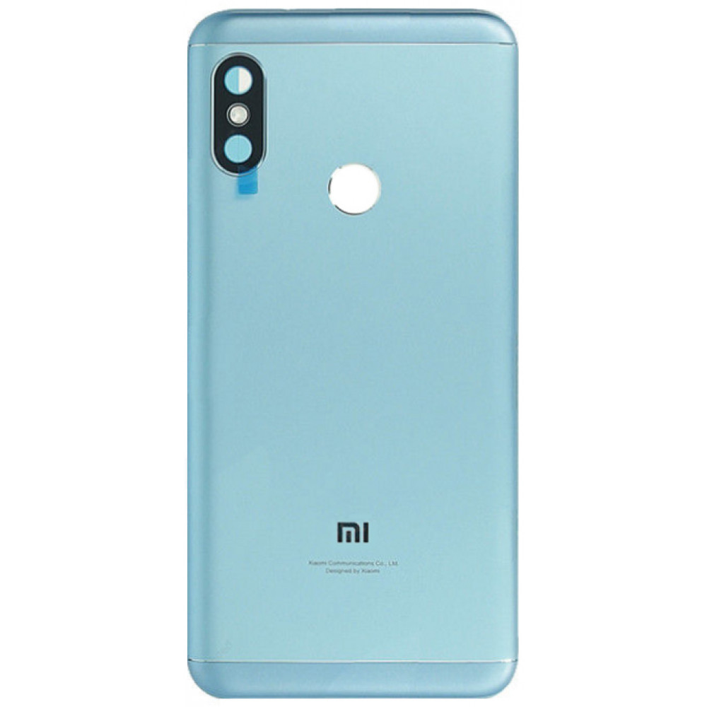 Задняя крышка для Xiaomi Redmi 6 Pro / Mi A2 Lite, голубая