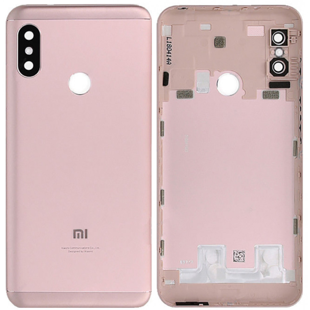 Задняя крышка для Xiaomi Redmi 6 Pro / Mi A2 Lite, розовая