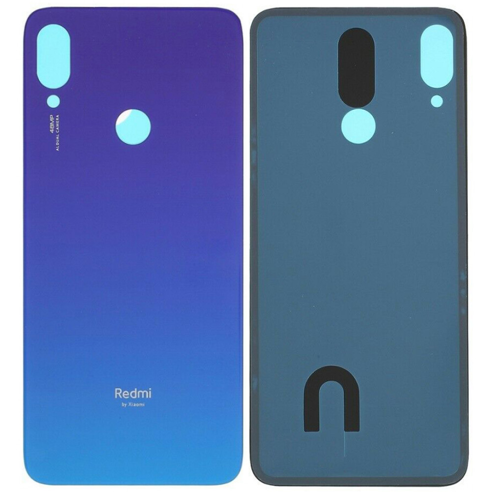 Задняя крышка для Xiaomi Redmi Note 7, синяя (Fantasy Blue)