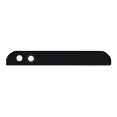 Стекло (верхнее) задней части корпуса для Xiaomi Mi5C, черное