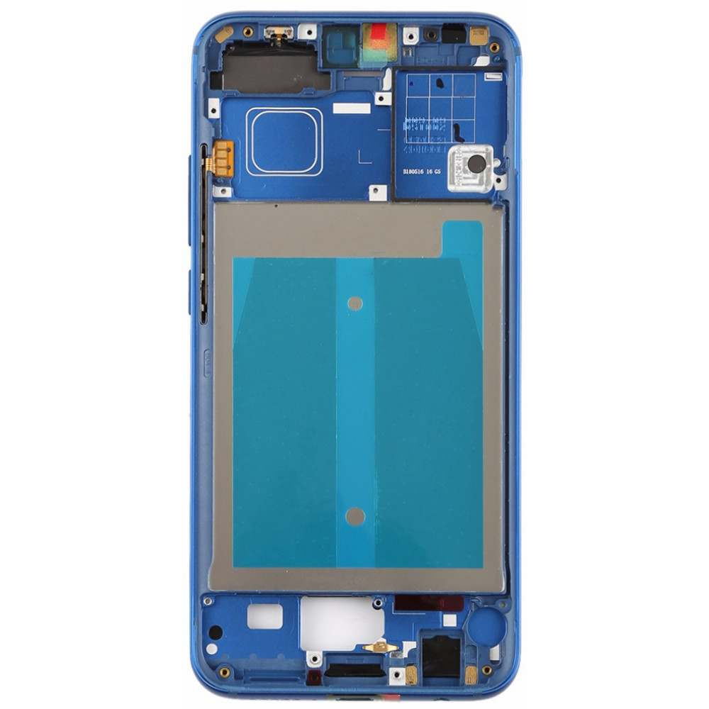 Средняя часть корпуса (рамка) для Huawei Honor 10, синяя