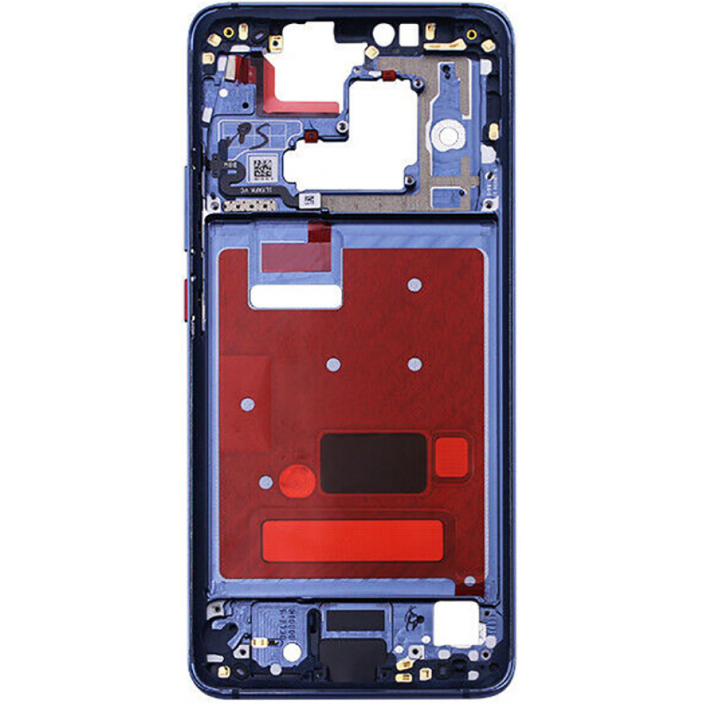 Средняя часть корпуса (рамка) для Huawei Mate 20 Pro, синяя (Midnight Blue)