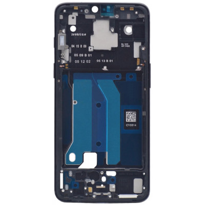Средняя часть корпуса (рамка) для OnePlus 6, черная