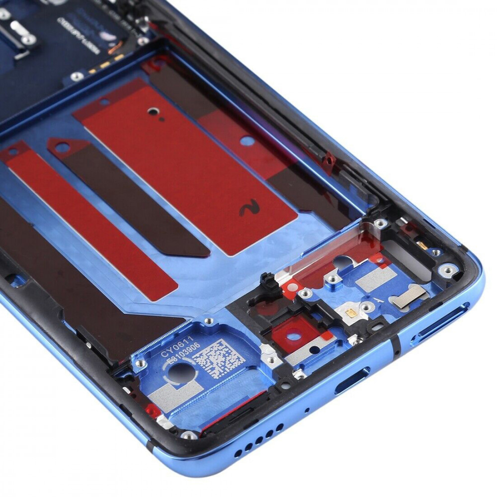 Средняя часть корпуса (рамка) для OnePlus 7 Pro, синяя