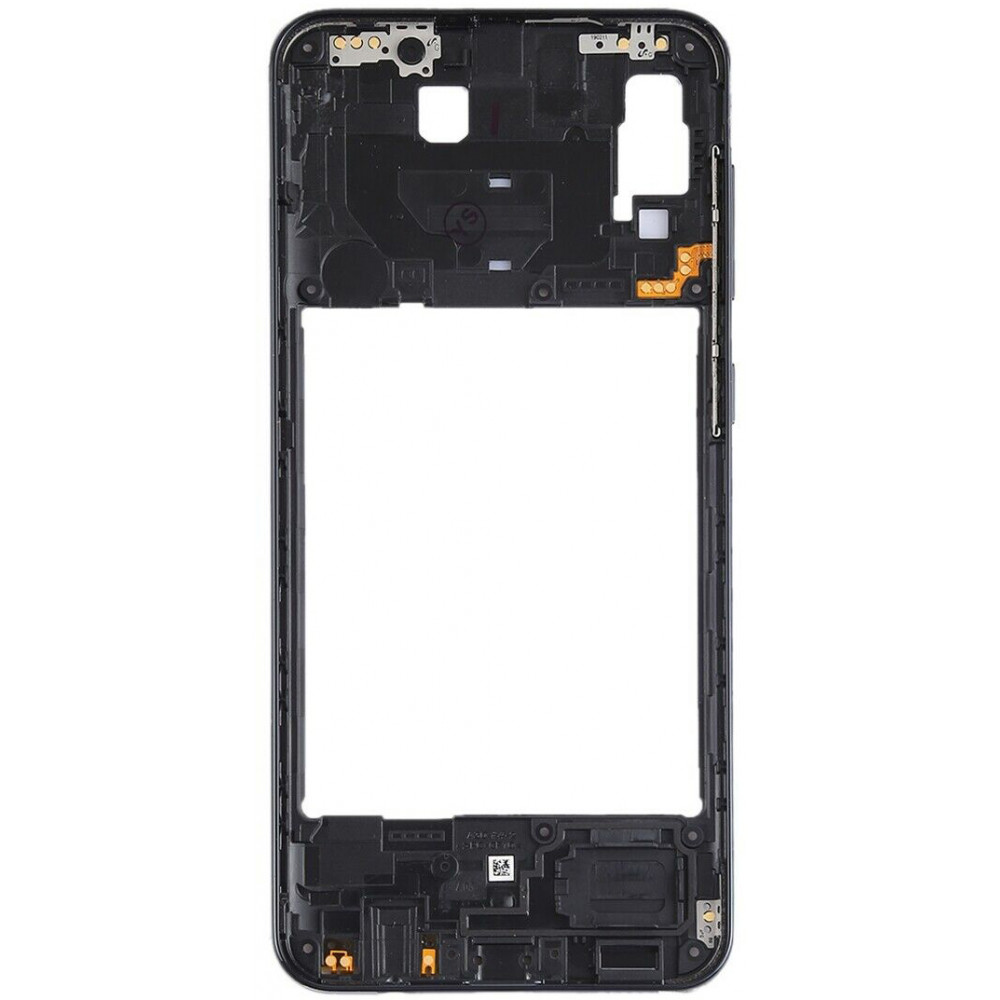 Средняя часть корпуса (рамка) для Samsung Galaxy A30 (A305F), черная