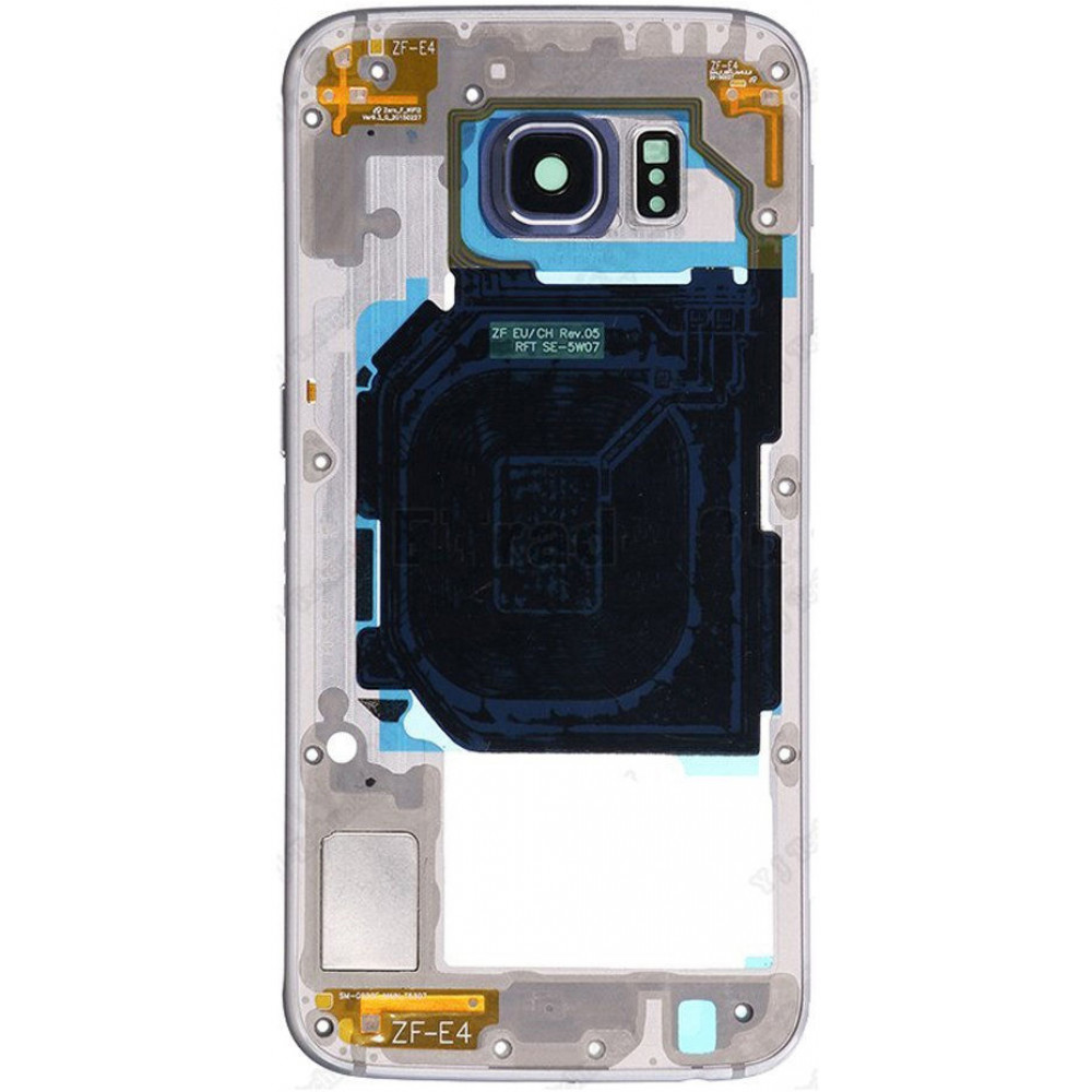 Средняя часть корпуса (рамка) для Samsung Galaxy S6 ( G920F ) синяя