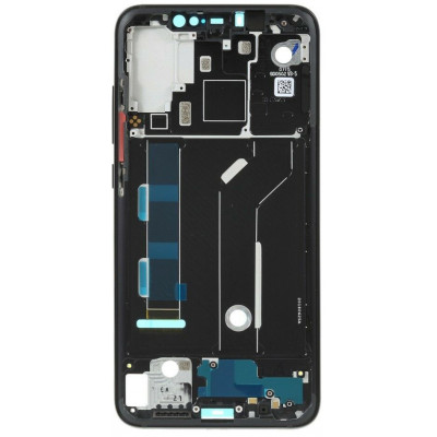 Средняя часть корпуса (рамка) для Xiaomi Mi8, черная